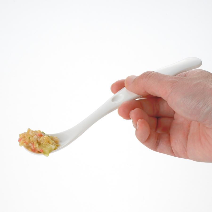使っていいね! やわらかスプーン 小 介護食器 介護スプーン 介護用スプーン 老人用 すくいやすい 持ちやすく 大人用 リッチェル | リッチェル | 02