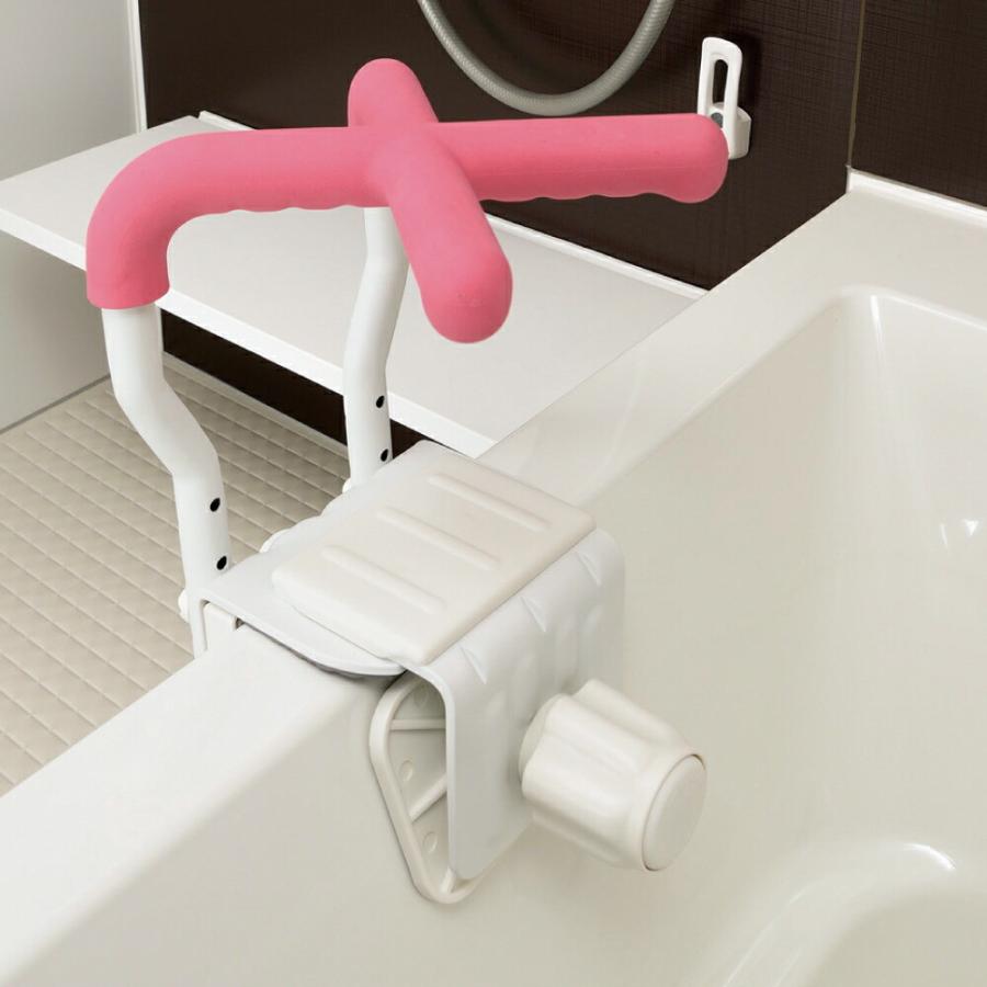 リッチェル（Richell） 浴そう手すりX ユニットバス130H 介護 風呂