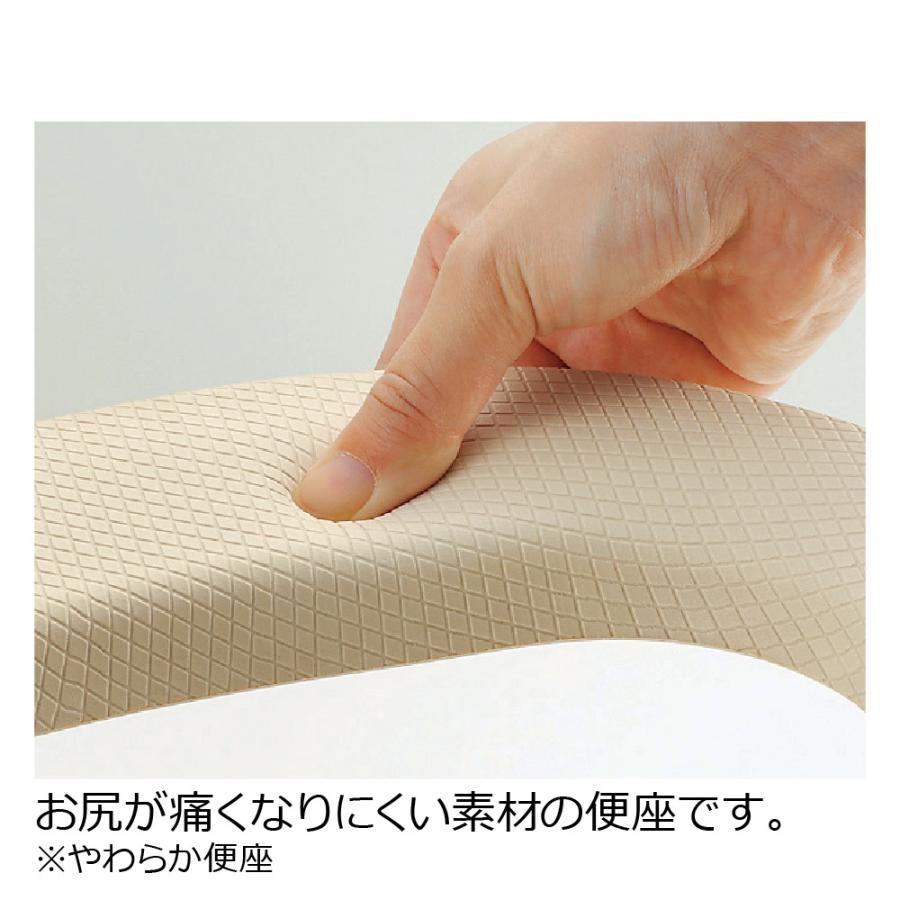 木製きらく 軽〜いトイレ やわらか便座 介護用トイレ ポータブルトイレ 家具調トイレ 老人用 大人 リッチェル  公式 | リッチェル | 11