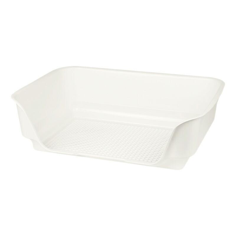 犬トイレ 囲い お掃除簡単ステップ壁付トイレメッシュ ワイド リッチェル トレー 壁付き メッシュ | リッチェル | 01