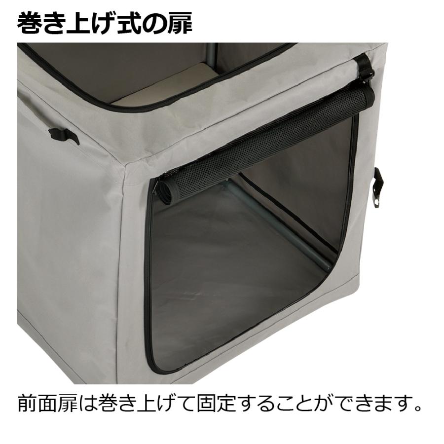 たためるキャットケージ 猫 防災 キャリー リッチェル コンパクト 折りたたみ 簡単 持ち運び 災害 避難 | リッチェル | 06