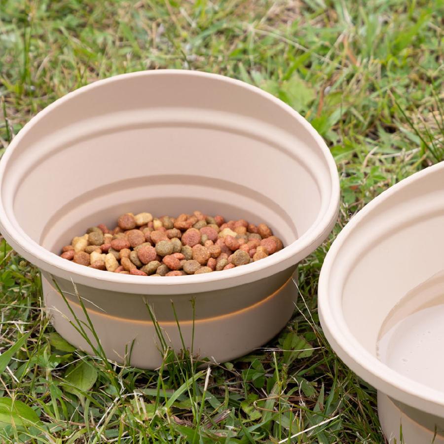 マークタス ポータブル ディッシュ M 食器 餌 入れ 皿 ペット ドッグ 用品 小 中 型犬 おしゃれ アウトドア リッチェル | リッチェル | 05