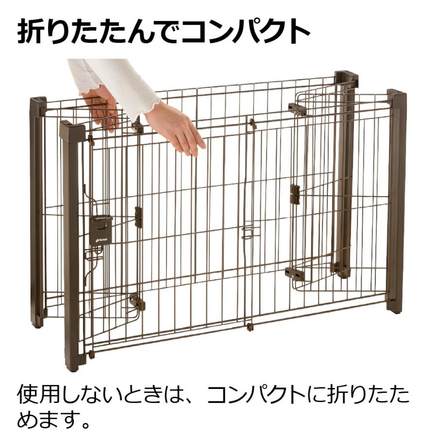 リッチェル 折りたたみアルミペットサークル 90-60 ペット 犬 の リッチェル 折りたたみアルミペットサークル 90-60 ペット 犬 の
