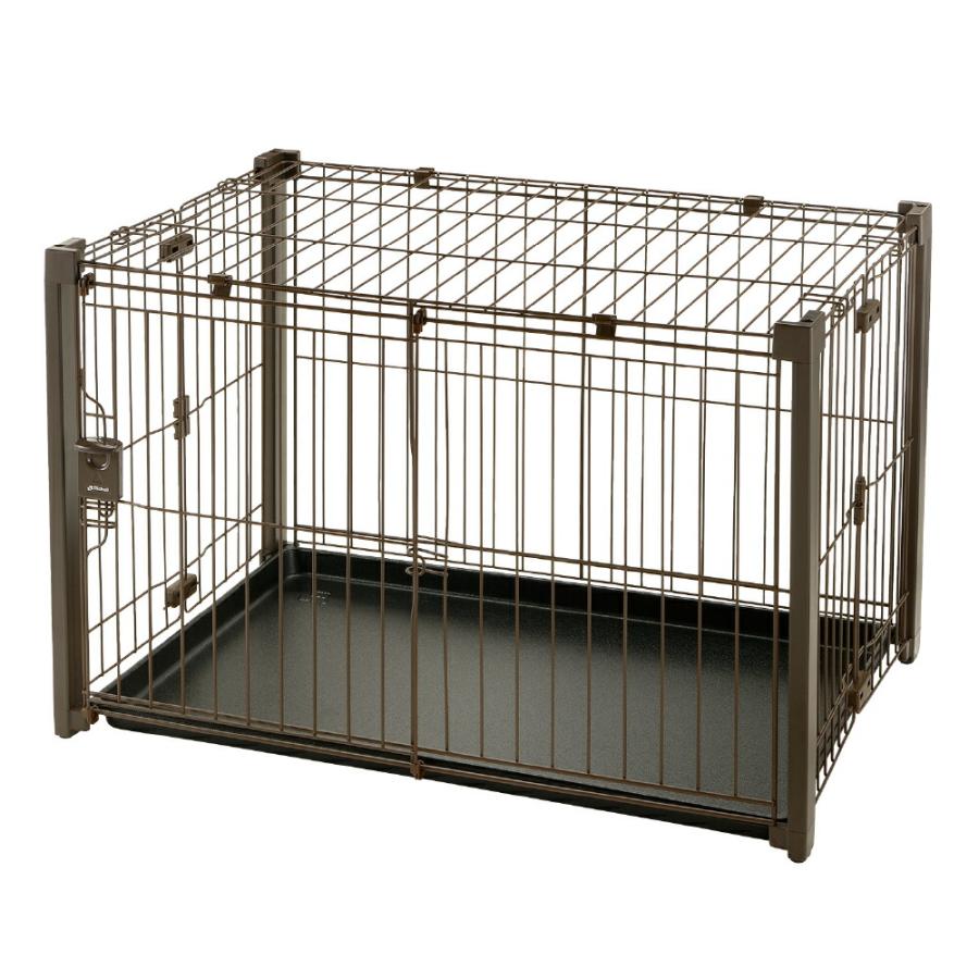 折りたたみアルミペットサークル 90-60 屋根面 ペット 犬 の 小型犬 サークル ケージ ゲージ おしゃれ 60 90 室内 リッチェル | リッチェル | 02