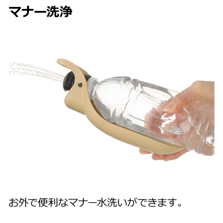 ペット 水飲み マークタス ハンディシャワー 犬 散歩 給水 ボトル シャワー おしっこ 防災グッズ プラスチック リッチェル 公式 | リッチェル | 02