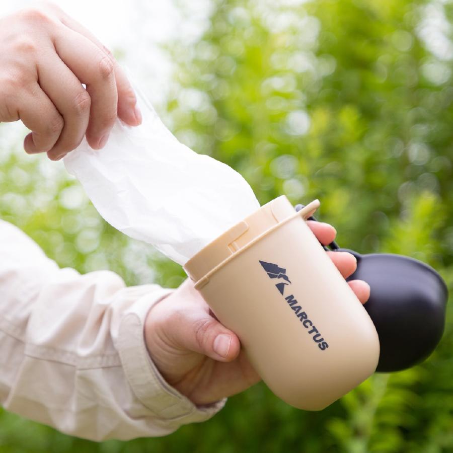 犬 お散歩 マークタス マナーカプセル マナー うんち袋ケース ペット ウンチ 処理 防災グッズ ペット | リッチェル | 04