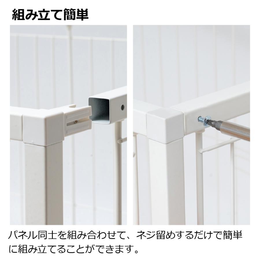 インテリアペットサークル 90-60 ペット ドッグ 犬 用 の ケージ 犬 シンプル スライドドア 超小型犬 小型犬 プラスチック リッチェル 公式 |  | 07