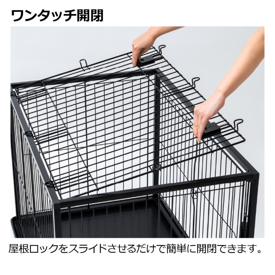 インテリアペットサークル 90-60 屋根面 ペット ドッグ 犬 ケージ ペットサークル 犬 サークル ペットフェンス 室内 シンプル 小型犬 部品 リッチェル 公式 | リッチェル | 03