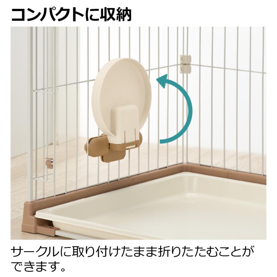 たためるペットテーブル サークル用 ペット テーブル ドッグ 犬 餌台 犬用 ペット 食器台 エサ台 高さ おしゃれ プラスチック リッチェル Richell 公式 | リッチェル | 07