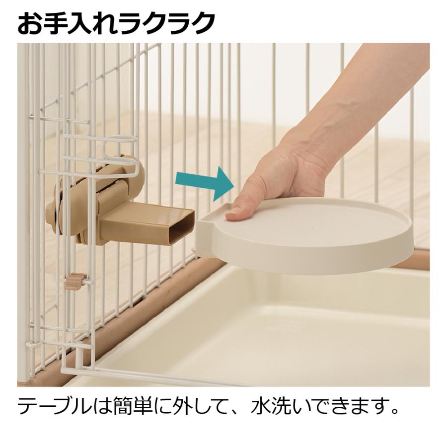 たためるペットテーブル サークル用 ペット テーブル ドッグ 犬 餌台 犬用 ペット 食器台 エサ台 高さ おしゃれ プラスチック リッチェル Richell 公式 | リッチェル | 08