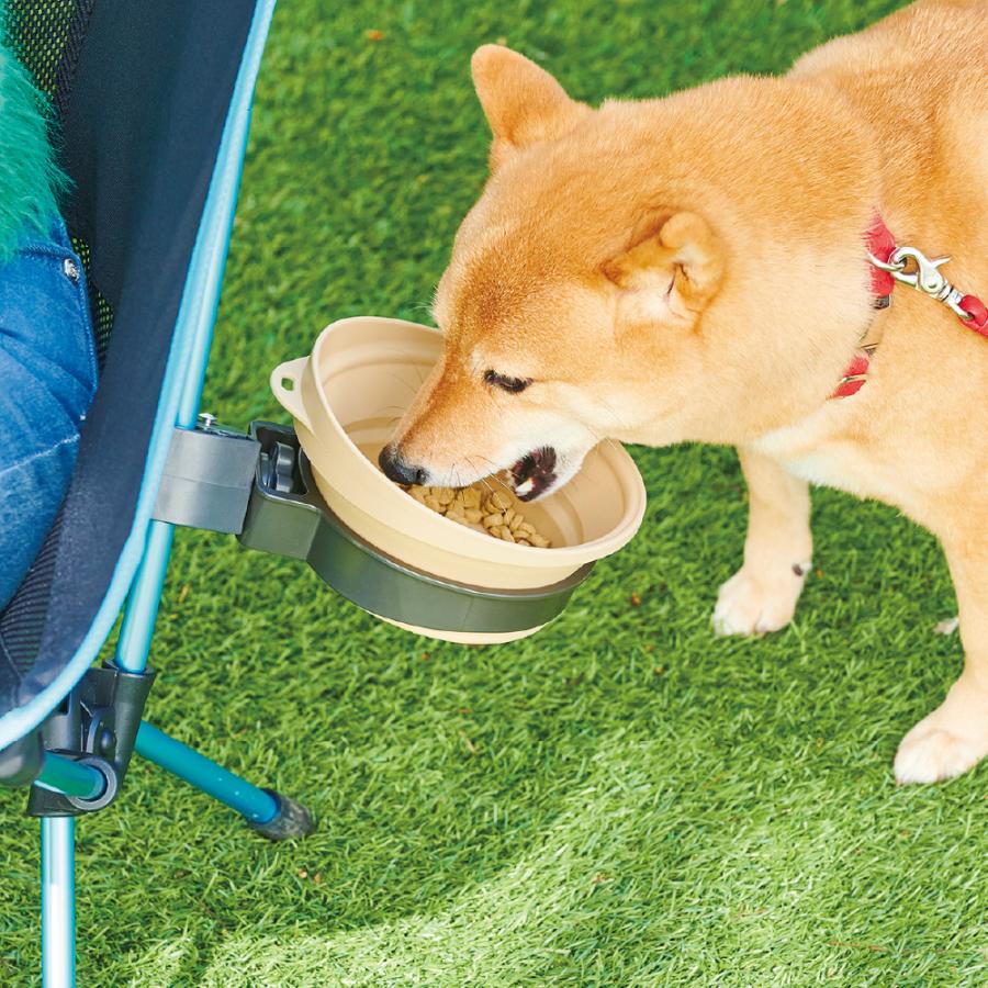 マークタス ディッシュホルダー 犬 ペット 食器 餌 台 固定 餌入れ キャンプ アウトドア 用品 リッチェル Richell 公式 | リッチェル | 02