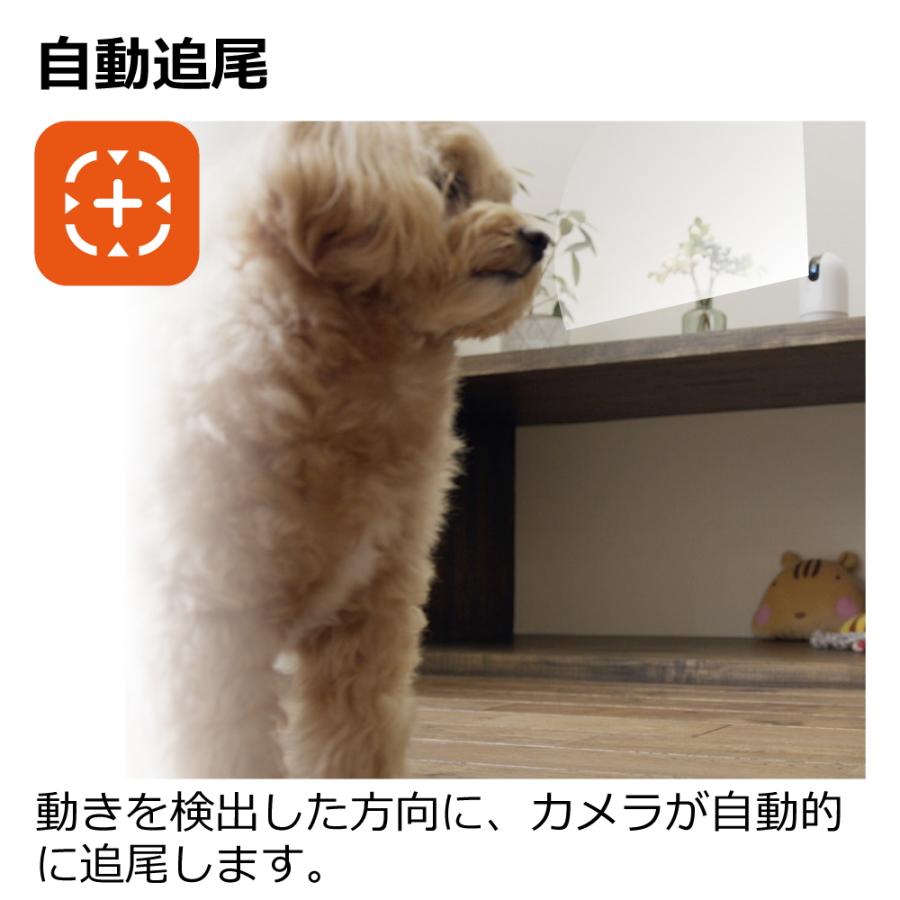 見守りカメラ LOOK 防犯 カメラ 小型 屋内 ワイヤレス スマホ対応 ペット 高齢者 リッチェル | リッチェル | 03