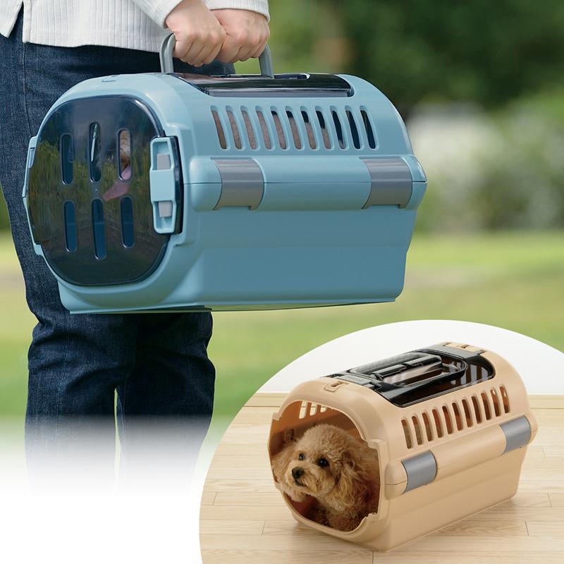 犬 猫 キャンピングキャリーファイン ダブルドア S バッグ リッチェル 防災 クレート ハード ケース 持ち運び | リッチェル | 13