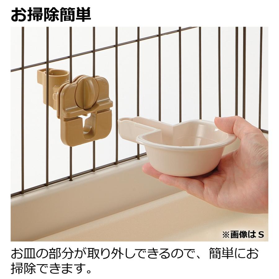 ドッグウォーターディッシュ M 給水器 水 入れ のみ器 飲み ペット 犬 の 水 ケージ につける タイプ ペットボトル リッチェル |  | 10