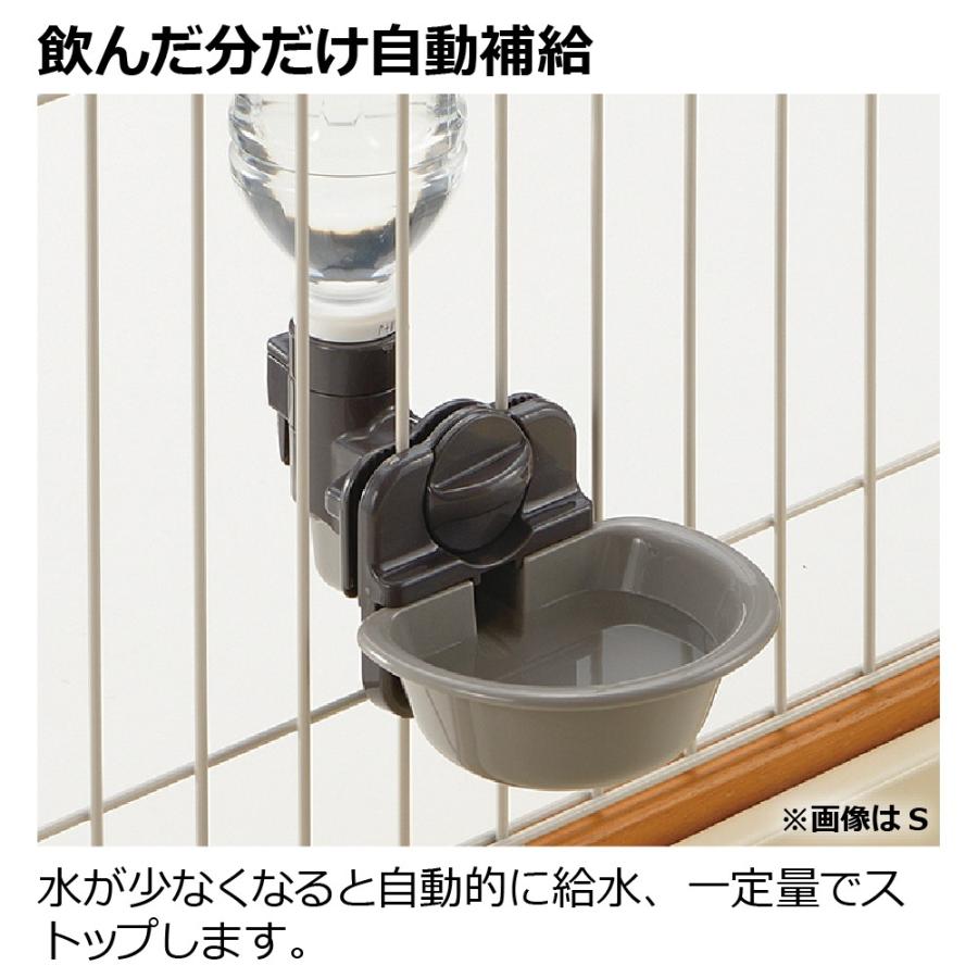 猫 給水器 キャットウォーターディッシュ M リッチェル 水飲み ペット ケージ 自動給水 水分補給 |  | 08