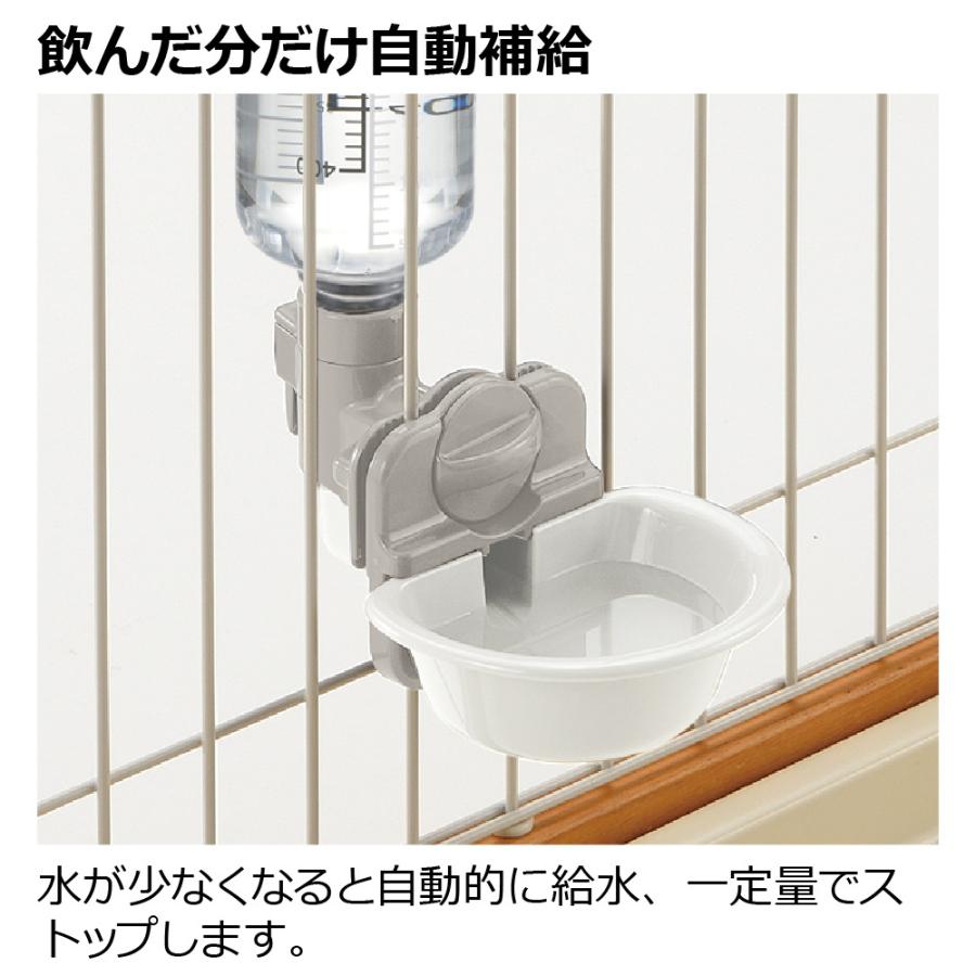 キャットウォーターディッシュ S ボトル付 給水器 水入れ 水のみ器 水飲み ペット 猫 の 水分補給 リッチェル 公式ショップ | リッチェル | 05