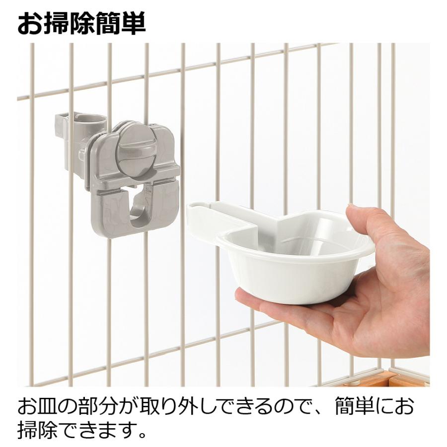 キャットウォーターディッシュ S ボトル付 給水器 水入れ 水のみ器 水飲み ペット 猫 の 水分補給 リッチェル 公式ショップ | リッチェル | 07