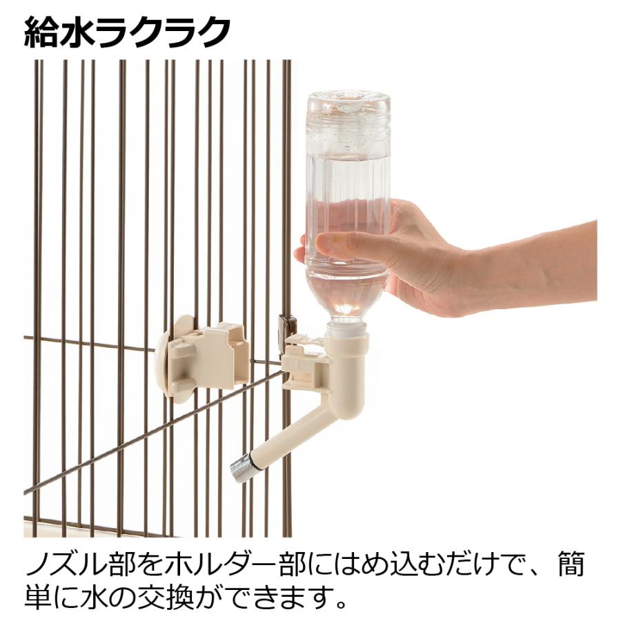 犬 給水器 Nウォーターノズル リッチェル 水飲み ペット ケージ 給水 水分補給 ケージ につける タイプ |  | 10