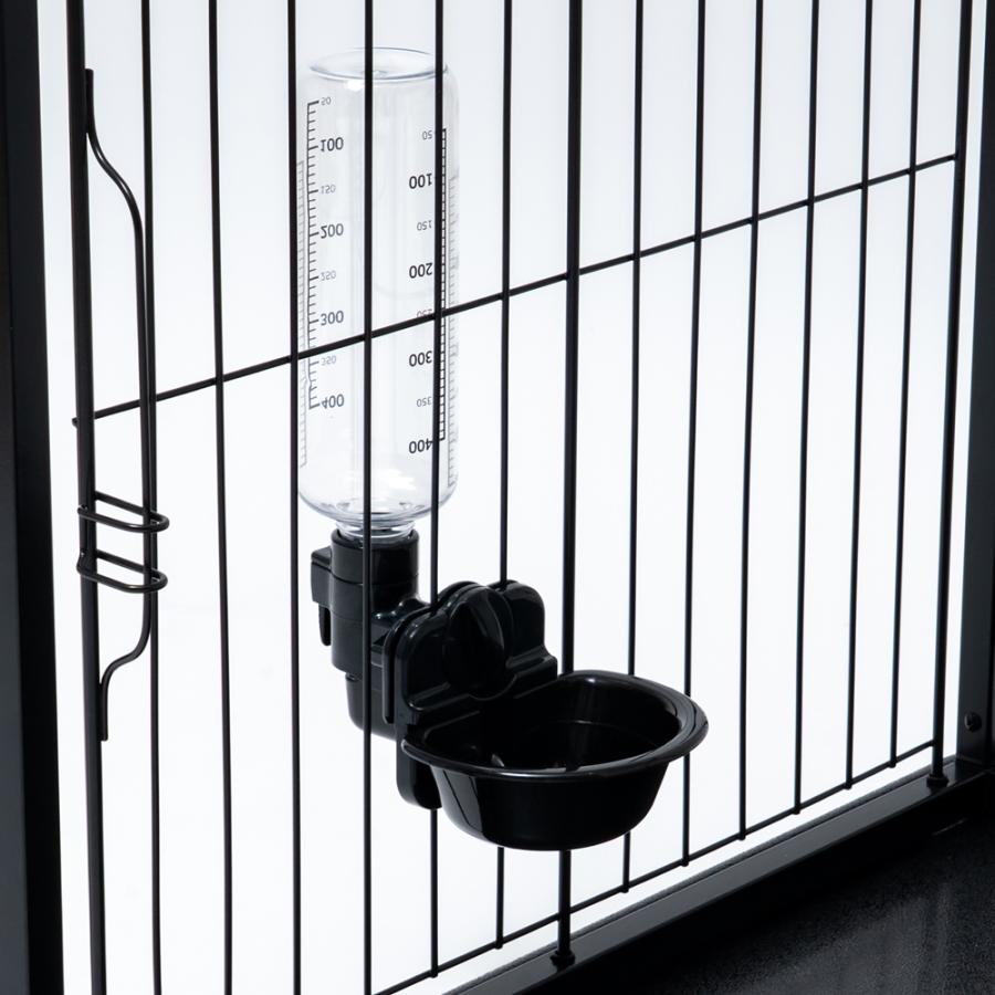 ES ドッグウォーターディッシュ S ボトル付き 給水器 水入れ 水のみ器 水飲み ペット 犬 部品 パーツ 当店限定カラー プラスチック リッチェル 公式 | リッチェル | 01