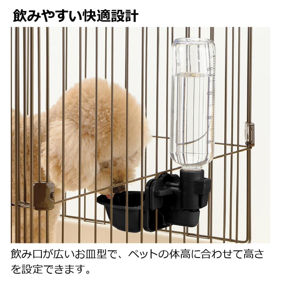 ES ドッグウォーターディッシュ S ボトル付き 給水器 水入れ 水のみ器 水飲み ペット 犬 部品 パーツ 当店限定カラー プラスチック リッチェル 公式 | リッチェル | 02