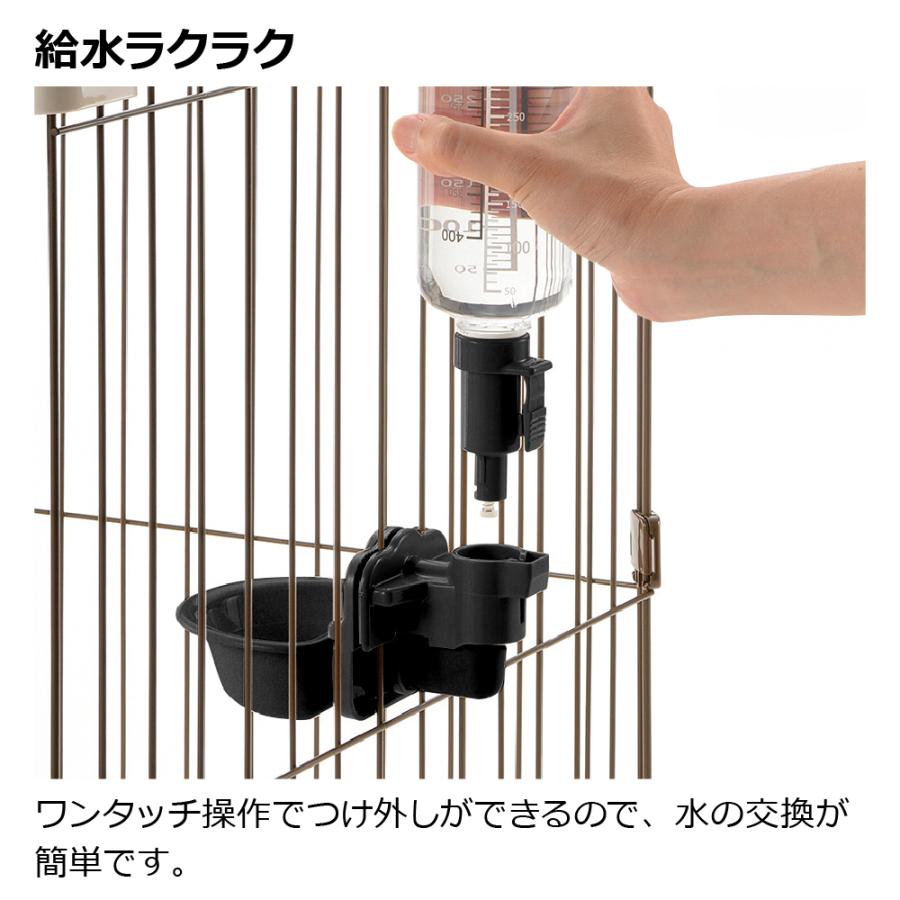 ES ドッグウォーターディッシュ S ボトル付き 給水器 水入れ 水のみ器 水飲み ペット 犬 部品 パーツ 当店限定カラー プラスチック リッチェル 公式 | リッチェル | 04