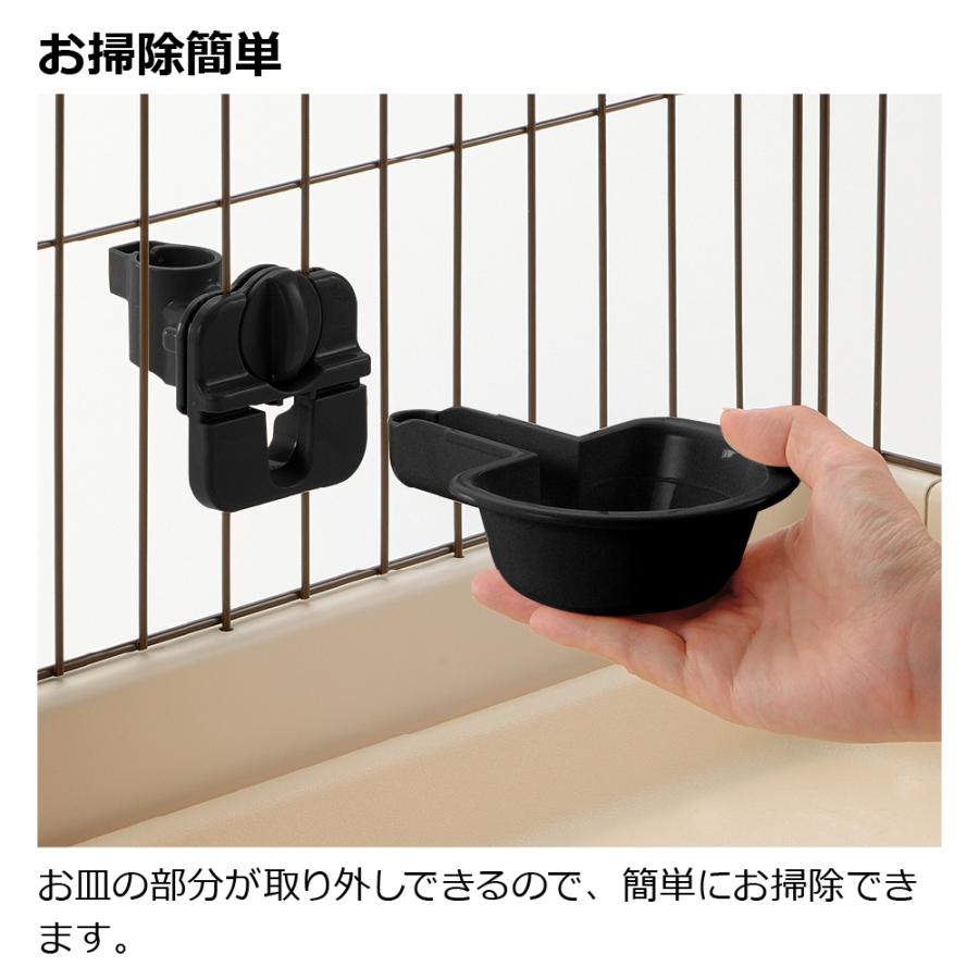 ES ドッグウォーターディッシュ S ボトル付き 給水器 水入れ 水のみ器 水飲み ペット 犬 部品 パーツ 当店限定カラー プラスチック リッチェル 公式 | リッチェル | 05