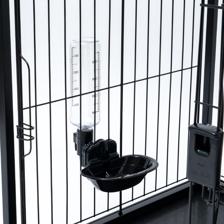 ES ドッグウォーターディッシュ M ボトル付き 給水器 水入れ 水のみ器 水飲み ペット 犬 部品 パーツ 当店限定カラー プラスチック リッチェル 公式 | リッチェル | 01