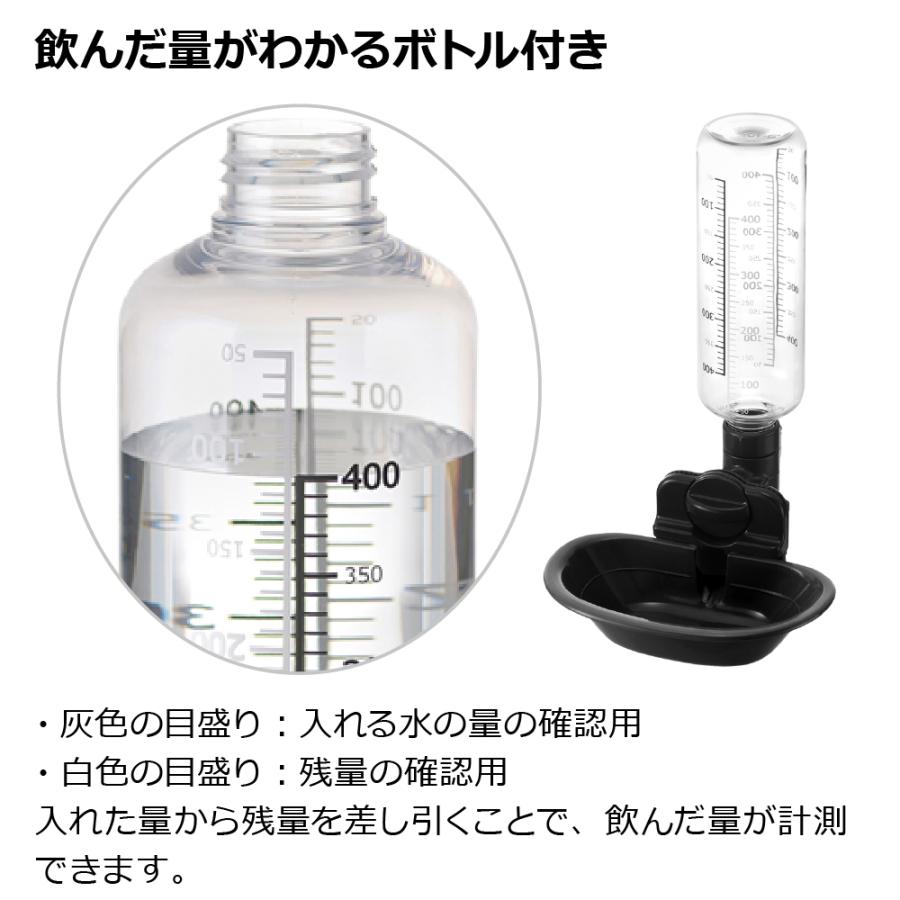 ES ドッグウォーターディッシュ M ボトル付き 給水器 水入れ 水のみ器 水飲み ペット 犬 部品 パーツ 当店限定カラー プラスチック リッチェル 公式 | リッチェル | 06
