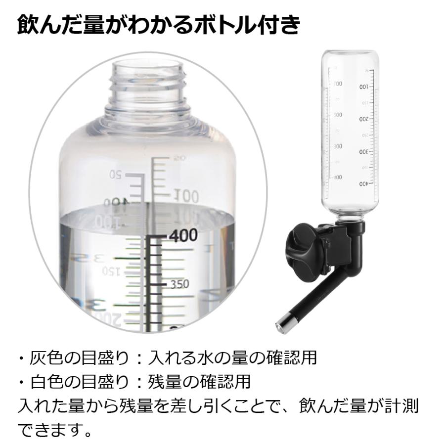 ES Nウォーターノズル ボトル付き 給水器 水入れ 水のみ器 水飲み ペット 犬 部品 パーツ 当店限定カラー プラスチック リッチェル 公式 | リッチェル | 04