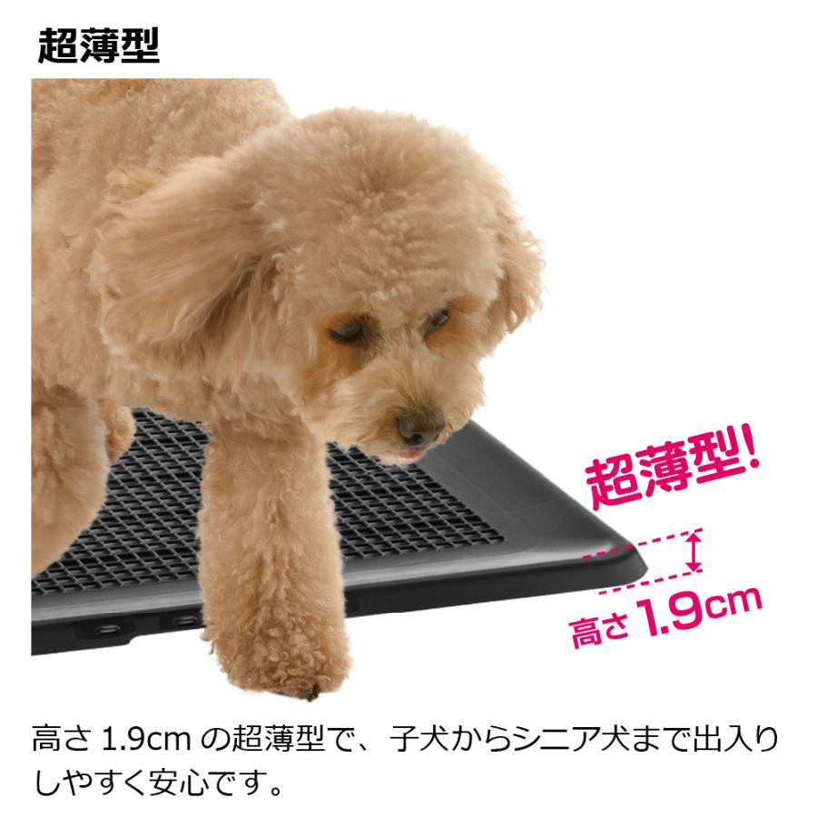 ES お掃除簡単フラットトレー ワイド ペット ドッグ 犬 用 トイレ 小型犬 当店限定カラー プラスチック リッチェル 公式 | リッチェル | 02