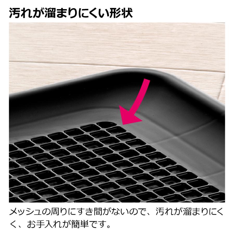 ES お掃除簡単フラットトレー ワイド ペット ドッグ 犬 用 トイレ 小型犬 当店限定カラー プラスチック リッチェル 公式 | リッチェル | 03