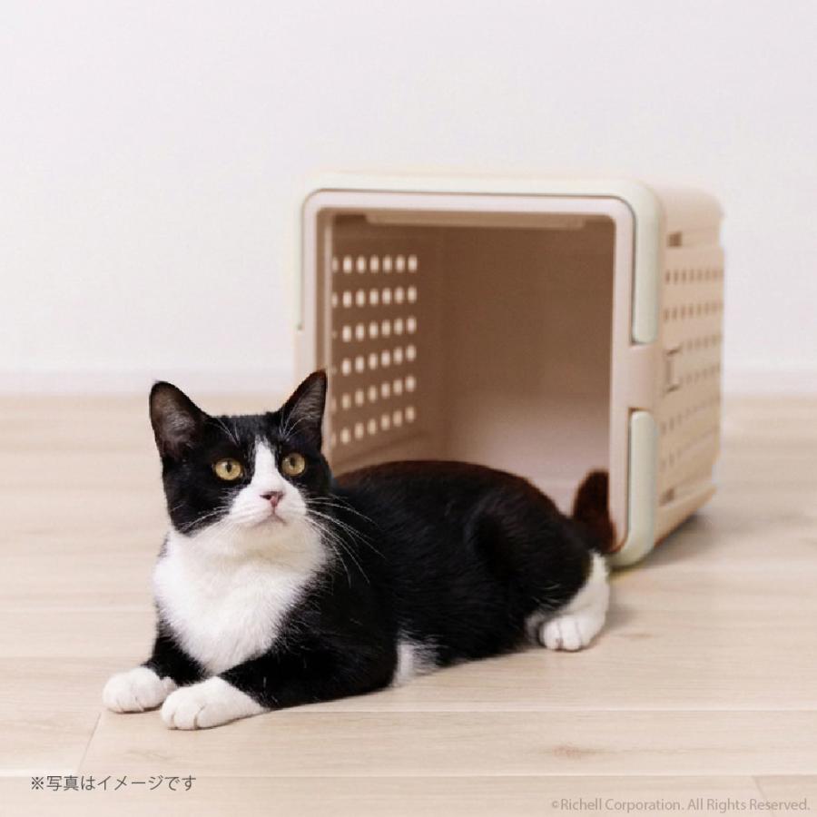キュービックルーム 旅行 おでかけ 防災グッズ ペット 猫 ハウス キャリー プラスチック 日本製 国産 リッチェル公式ショップ Richell | リッチェル | 10