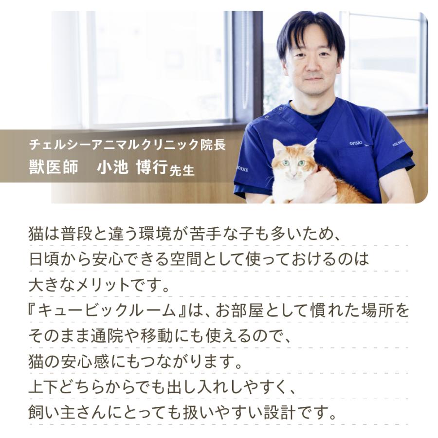 キュービックルーム 旅行 おでかけ 防災グッズ ペット 猫 ハウス キャリー プラスチック 日本製 国産 リッチェル公式ショップ Richell | リッチェル | 14