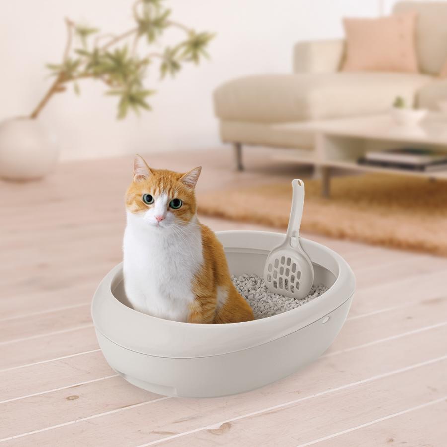 エコル ネコトイレ S 猫 用 の おしゃれ コンパクト 日本製 リッチェル Richell 公式ショップ | リッチェル | 02