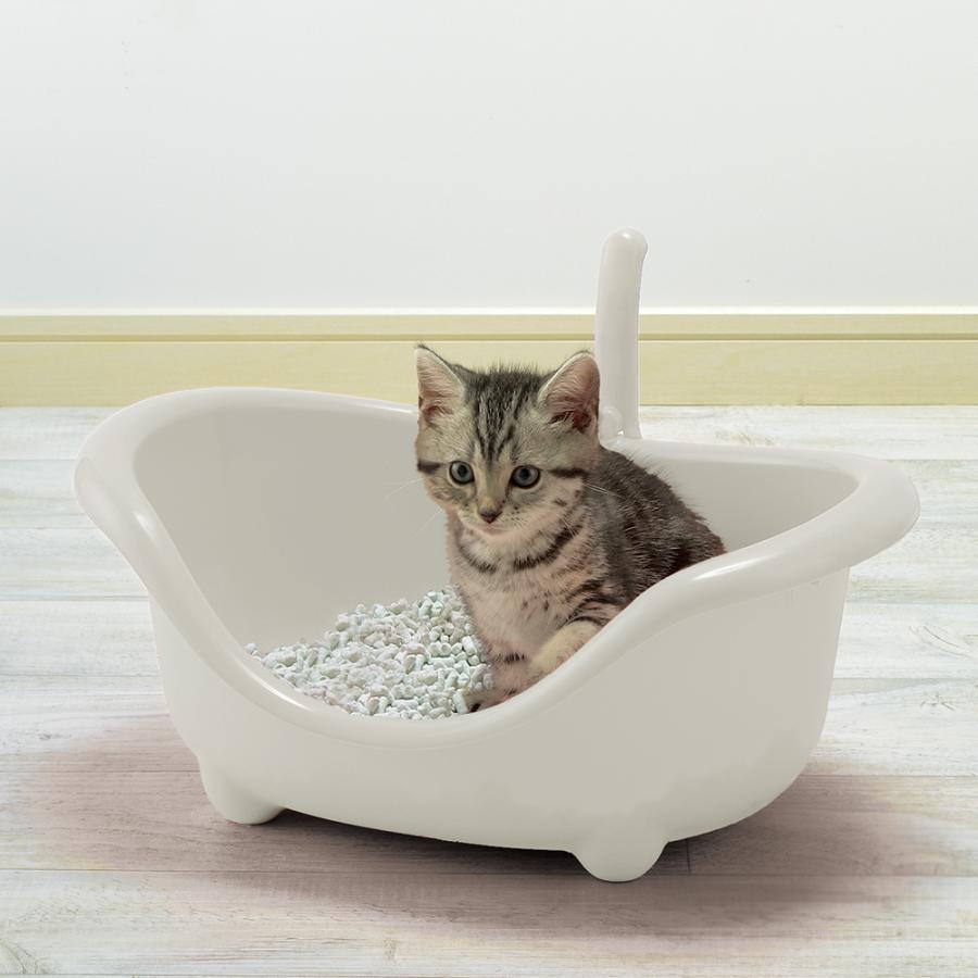 エコル ネコトイレ 子猫用 猫 用 の おしゃれ コンパクト 日本製 リッチェル Richell 公式ショップ | リッチェル | 02