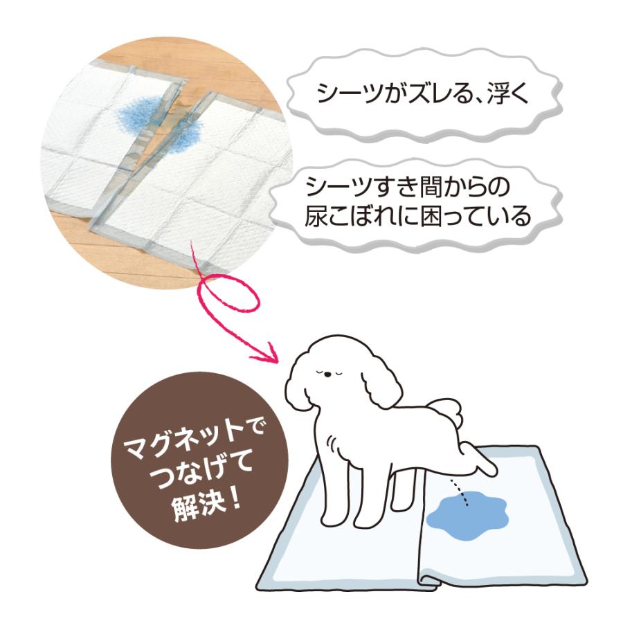 つなげるシーツクリップ M ペットシーツ ズレ防止 ずれ防止 固定 クリップ トイレ シート リッチェル 公式 | リッチェル | 04