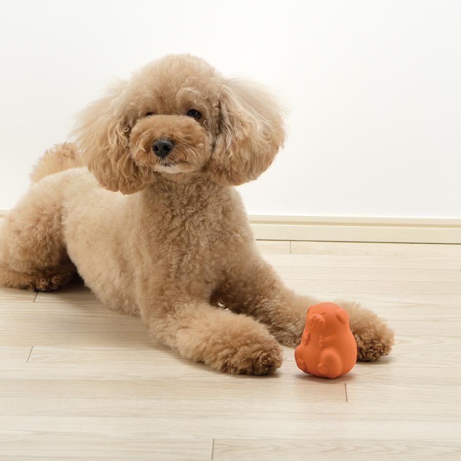 グルー グルちゃん S エサ入れ 知育 玩具 ペット 犬 ドッグ 用品 おやつ フード 噛む トイ 合成ゴム リッチェル Richell 公式 | リッチェル | 03