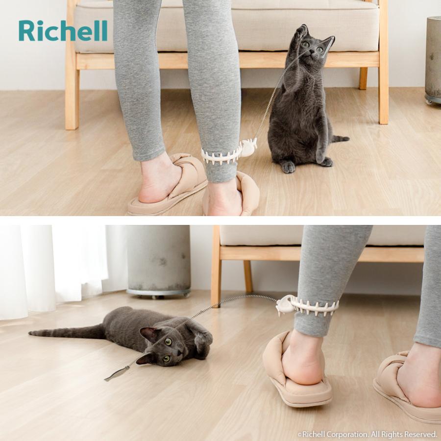 【配送区分R1】ニャーオ ぶらりん足じゃらし 猫用 ネコ おもちゃ 猫じゃらし  リッチェル 公式 | リッチェル | 10