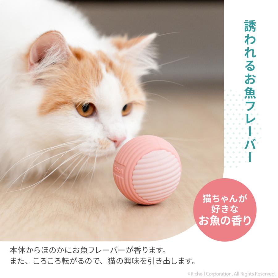 【配送区分R1】ニャーオ ごほうびボール 猫用 ネコ おもちゃ キャットボール おやつボール リッチェル 公式 | リッチェル | 11