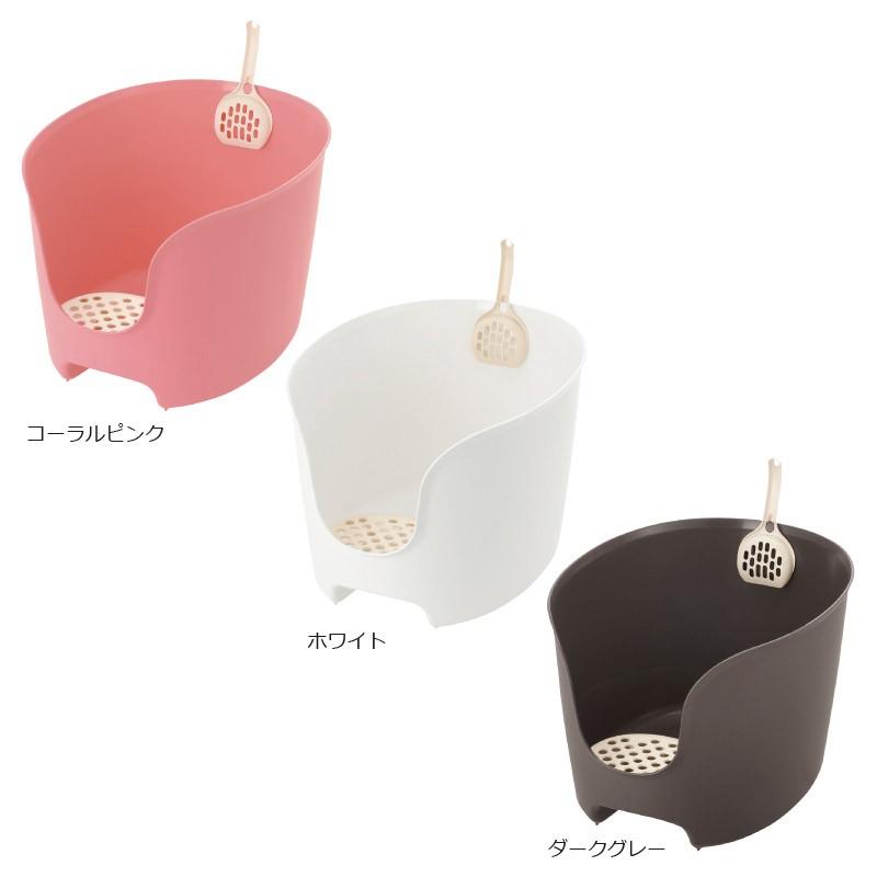 ラプレ 壁高ネコトイレ 猫用トイレ 猫トイレ 猫の おしゃれ 飛び散らない 隠す 日本製 リッチェル Richell 公式ショップ | リッチェル | 10