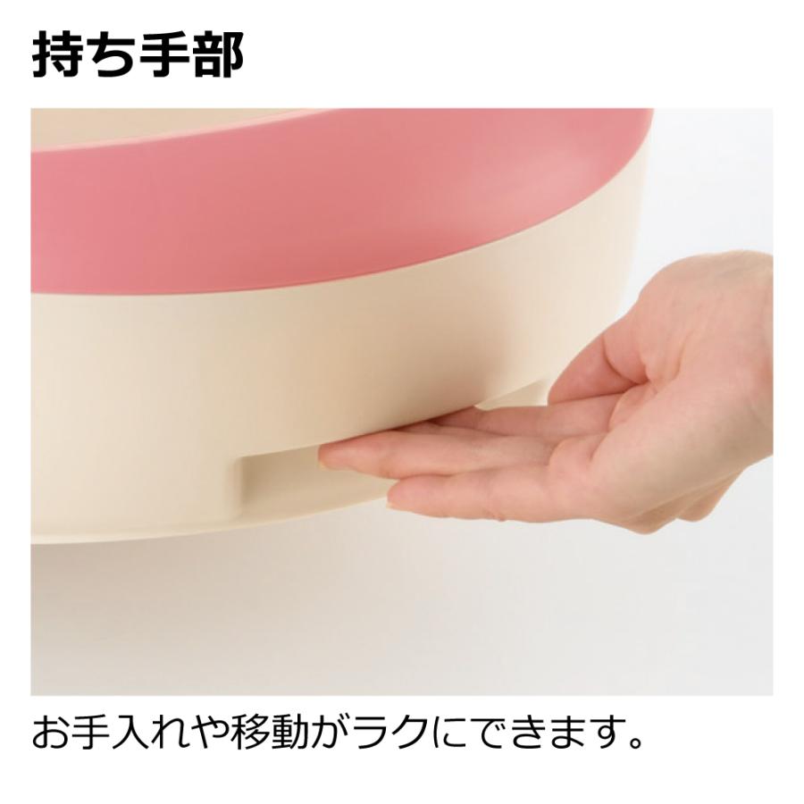 ラプレ ネコトイレ S 猫用トイレ 猫トイレ 猫の おしゃれ コンパクト 日本製 リッチェル Richell 公式ショップ | リッチェル | 05