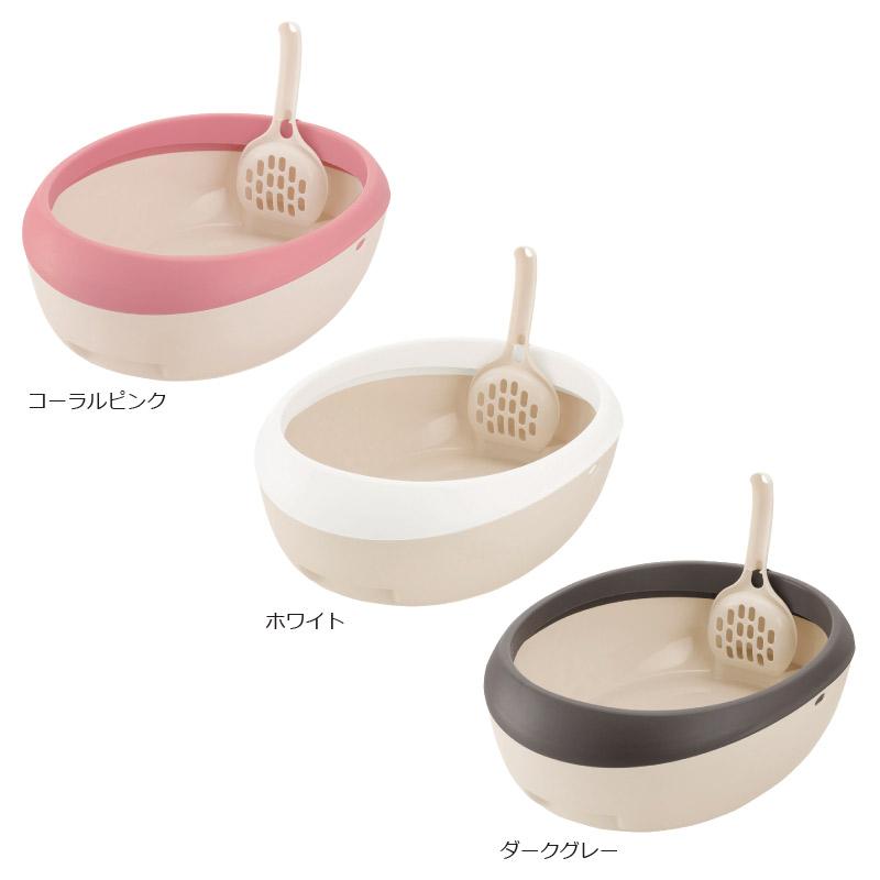 ラプレ ネコトイレ S 猫用トイレ 猫トイレ 猫の おしゃれ コンパクト 日本製 リッチェル Richell 公式ショップ | リッチェル | 07