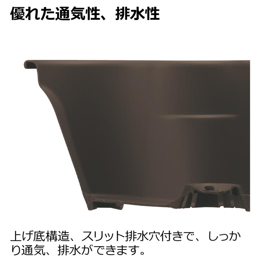 ハーベリーポット 52型N 園芸 ガーデン 植木 鉢 ハーブ鉢 果樹鉢 プランター ハーブ栽培 イチゴ栽培 花 スリット リッチェル  公式 | リッチェル | 07