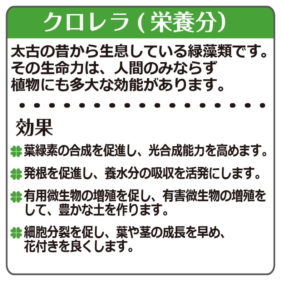クロレラの恵みR 古い土の復活材 5L 園芸用土 再生材 再生剤 再生土 5リットル 少量 有機 日本製 国産 リッチェル  公式ショップ | リッチェル | 03