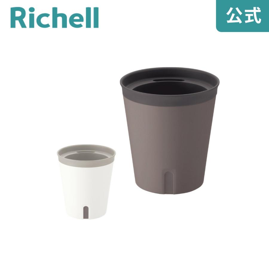 ミエルノPlus ポット 17型N 園芸 ガーデン 植木 鉢 底面給水 プランター おしゃれ 室内 スリット プラスチック リッチェル | リッチェル