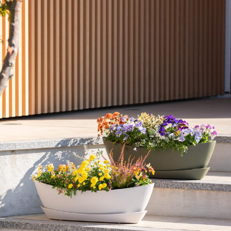 ギャザリン オーバル S 園芸 ガーデン ガーデニング 植木 鉢 おしゃれ 室内 プラスチック 日本製 リッチェル Richell 公式ショップ | リッチェル | 09