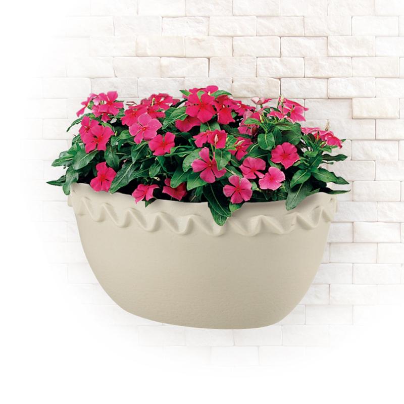 ソレシア ミニ壁かけ 15型N 園芸 ガーデン 植木鉢 壁掛け鉢 鉢 プランター おしゃれ 室内 プラスチック リッチェル  公式 | リッチェル | 03