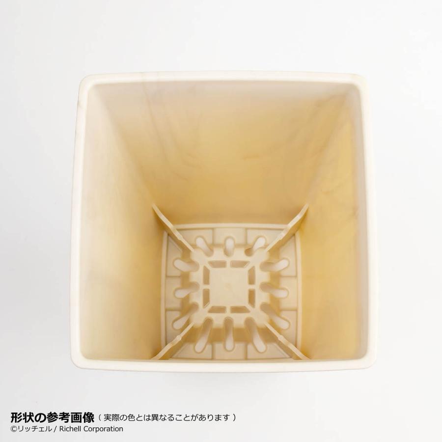 フォーレ スクエアポット 5号 園芸 ガーデン 植木鉢 角鉢 鉢 プランター おしゃれ 室内 四角 プラスチック リッチェル  公式 | リッチェル | 09