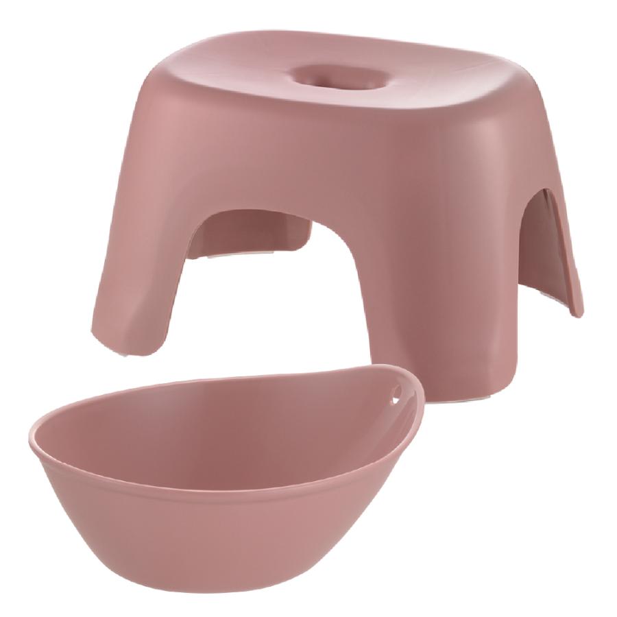 【配送区分K1】ハユール 湯おけ＆腰かけセット TL 浴用品 お風呂 バスチェア 風呂イス 湯おけ セット リッチェル 公式 | リッチェル | 05
