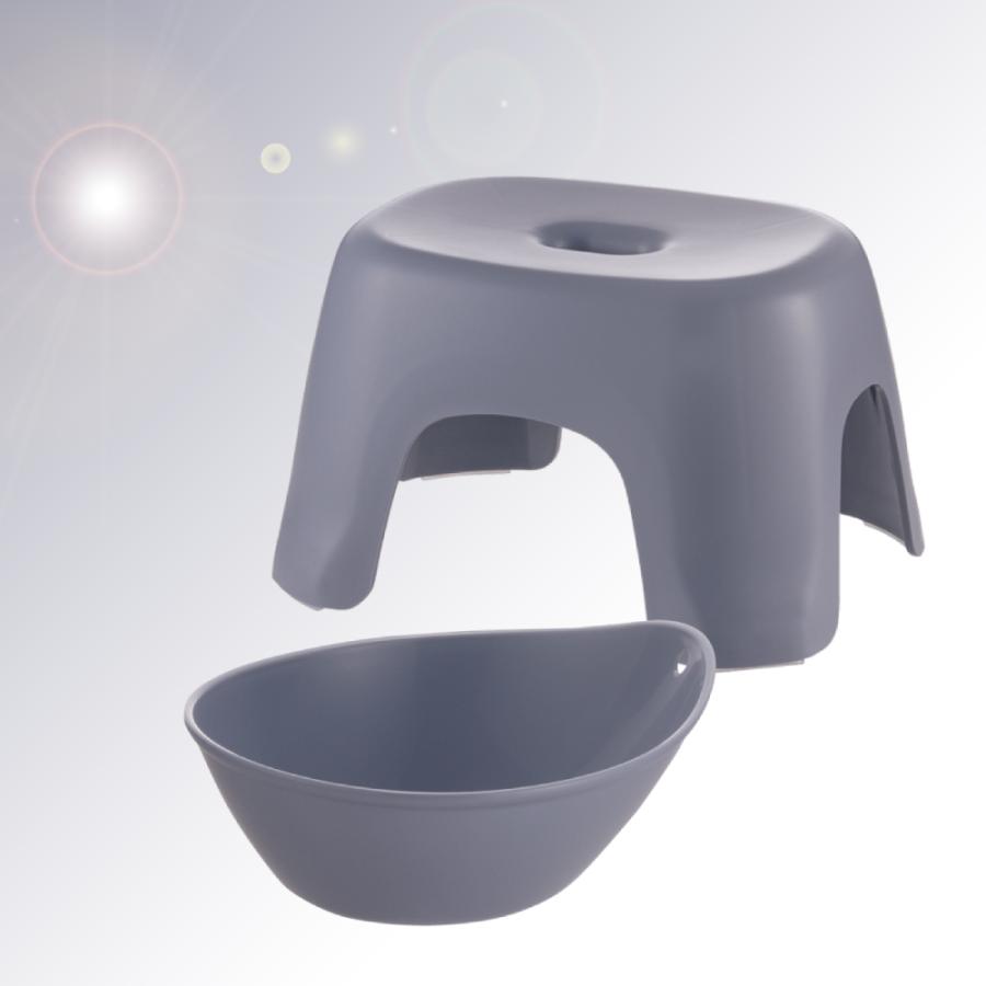 【配送区分K1】ハユール 湯おけ＆腰かけセット TL 浴用品 お風呂 バスチェア 風呂イス 湯おけ セット リッチェル 公式 | リッチェル | 08